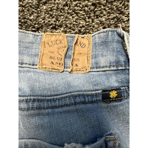 Lucky Brand‎ Jeans Women's Size 2/26 Sasha Super Skinny Distressed 27x23.5 - Picture 5 of 8